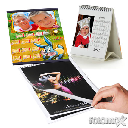 Calendari personalizzati con foto