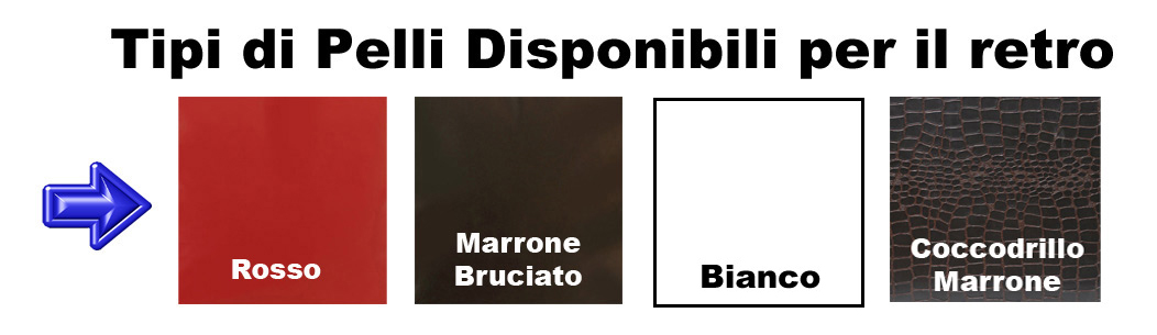 album fotografici in pelle con vari colori
