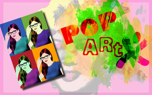 Lavorazione Pop Art con le tue immagini Pop Art San Valentino è l'idea regalo più bella e originale che ci sia