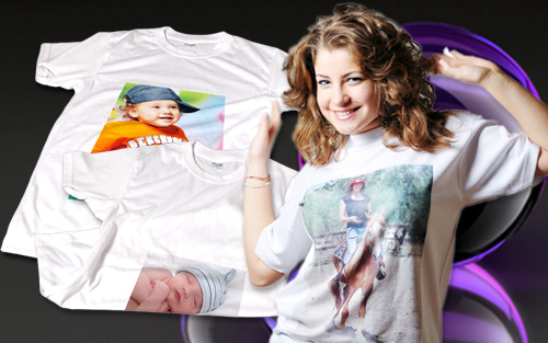 T-shirt personalizzate fronte retro con le tue immagini