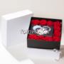 flower box personalizzato con rose stabilizzate