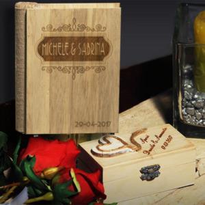 cofanetti in legno porta chiavette usb