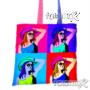 Borsa shopper con stampa fotografica ad alta definizione