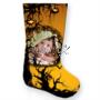 calza di halloween personalizzata con foto