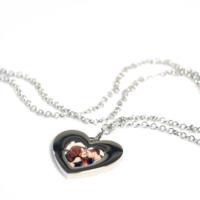 Collana cuore con foto idea regalo per san valentino