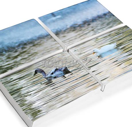 Stampa foto su tela divisa in pannelli