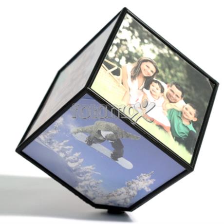 Cubo girevole personalizzato con foto