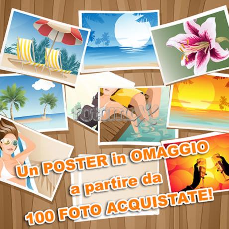 Con 100 foto ti regaliamo un Poster in omaggio