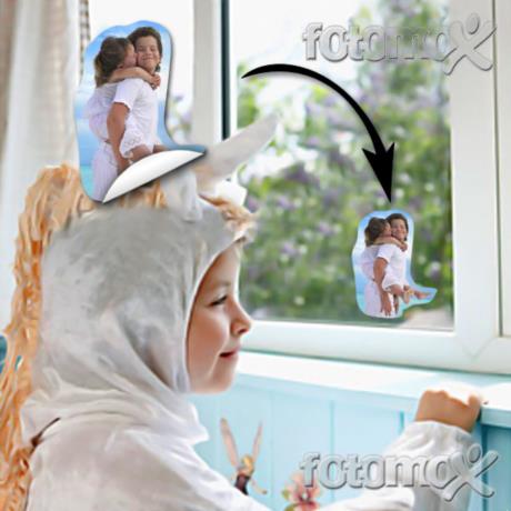 Foto su sticker personalizzato con foto