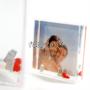 Cornice personalizzata a globo i love you