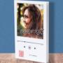 pannello personalizzato con foto e musica
