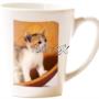tazza da latte in ceramica con foto