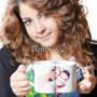Coppia di tazza personalizzata con foto