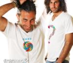 T-shirt scollo a V